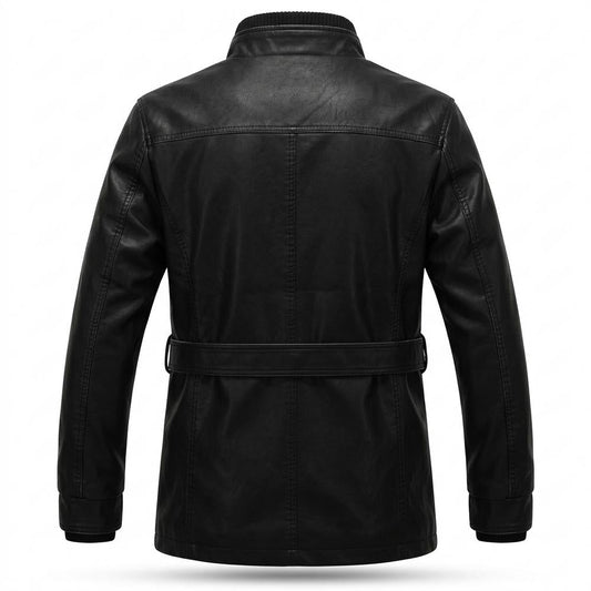 Lederjacken Outlet24 - Lutar | Aufwendig Gefüttert Lederjacke Herren