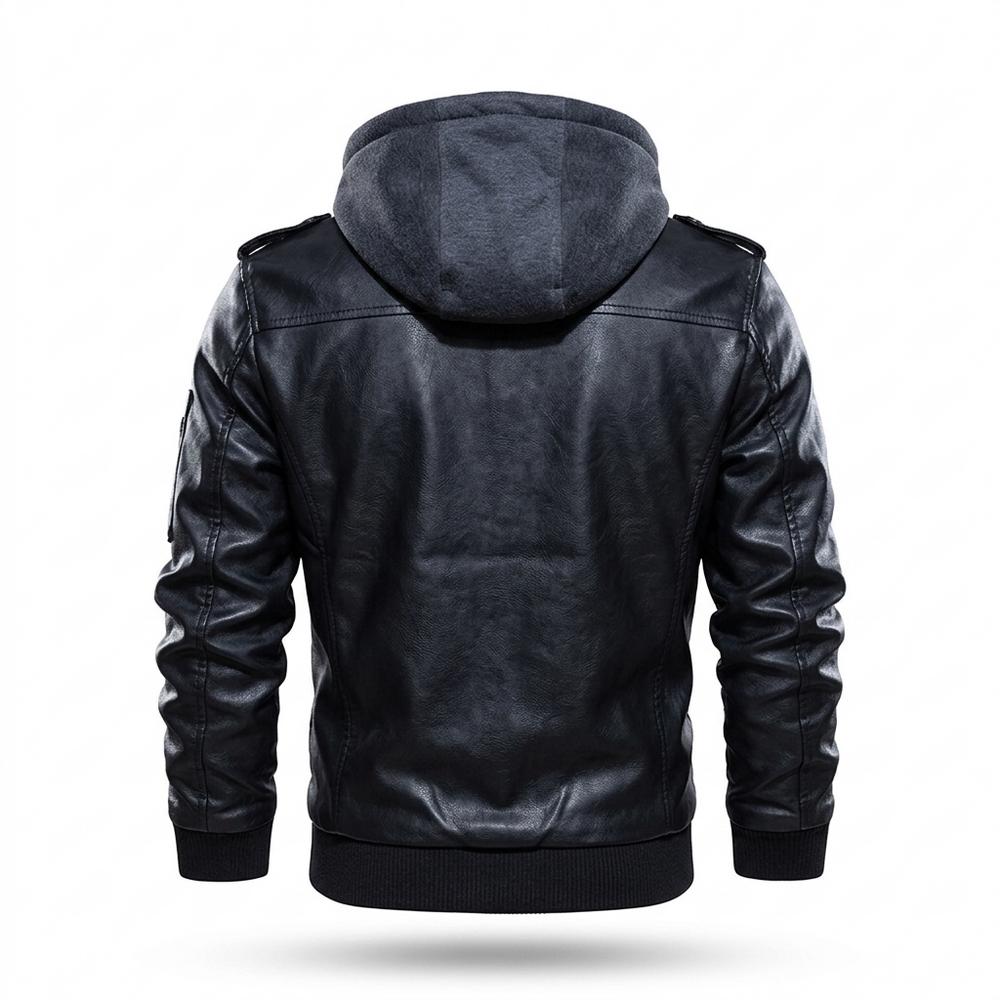 Lederjacken Outlet24 - Movur | Gefüttert Mehrlagig Lederjacke Herren