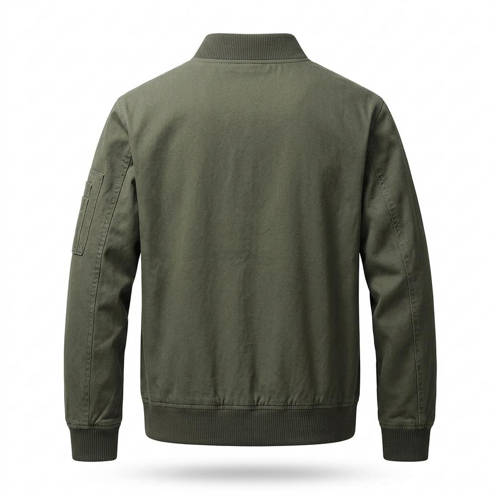 Lederjacken Outlet24 - Tupul | Reißverschluss Stehkragen Jacke Herren
