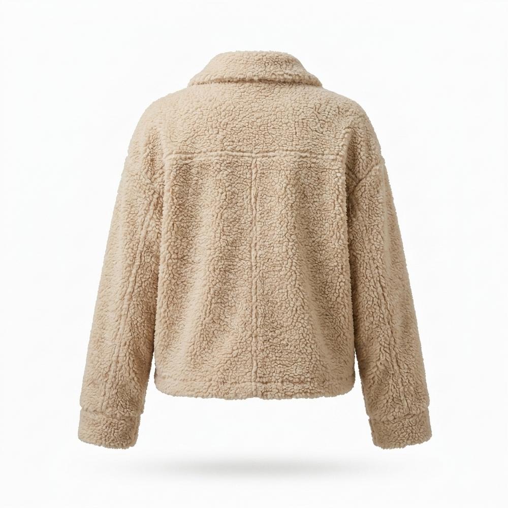 Lederjacken Outlet24 - Mituv | Fransenbesetzte Strukturierte Jacke Damen