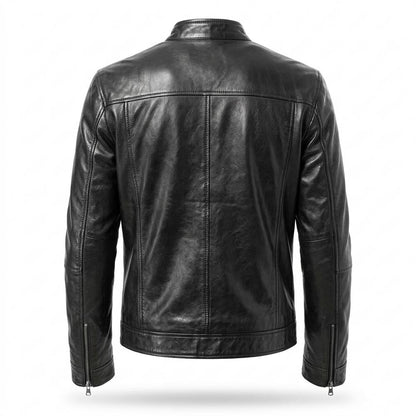 Lederjacken Outlet24 - Misud | Strukturiert Figurbetont Lederjacke Herren