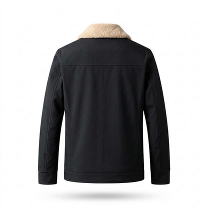 Lederjacken Outlet24 - Yuvis | Gefüttert Reißverschluss Jacke Herren