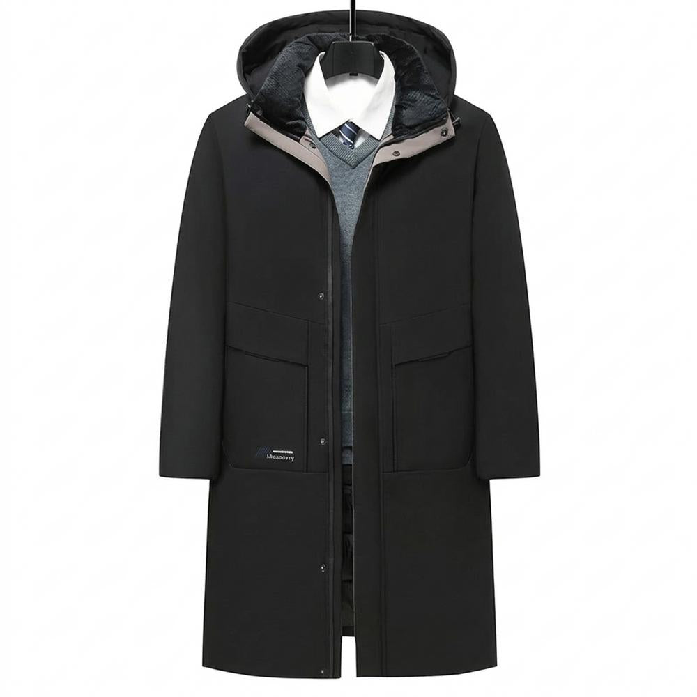 Lederjacken Outlet24 - Yeted | Wattierter Langgeschnittener Mantel Herren