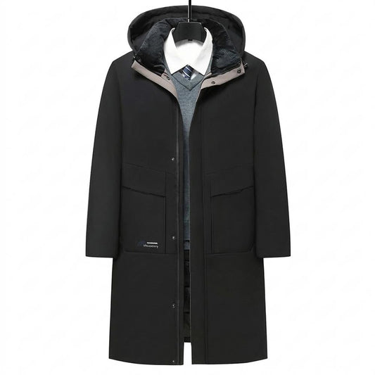 Lederjacken Outlet24 - Yeted | Wattierter Langgeschnittener Mantel Herren