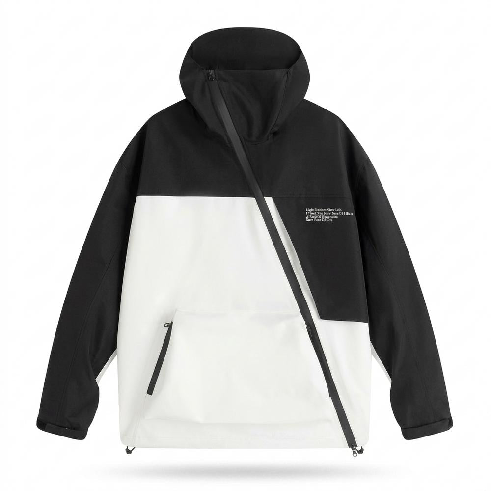 Lederjacken Outlet24 - Eomem | Asymmetrische Funktionale Jacke Unisex