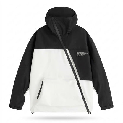 Lederjacken Outlet24 - Eomem | Asymmetrische Funktionale Jacke Unisex