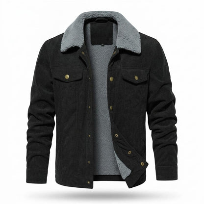 Lederjacken Outlet24 - Rehek | Gefüttert Cord Jacke Herren