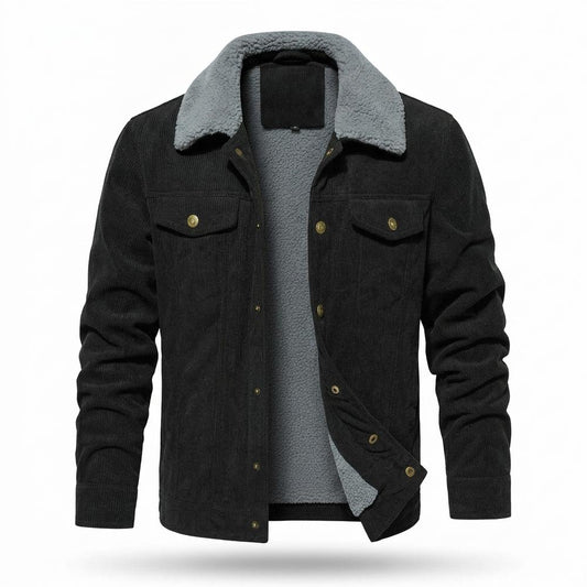 Lederjacken Outlet24 - Rehek | Gefüttert Cord Jacke Herren
