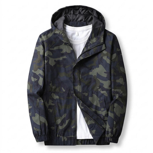 Lederjacken Outlet24 - Tohum | Gemusterte Funktionale Jacke Herren