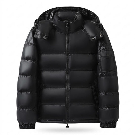 Lederjacken Outlet24 - Didud | Wattierte Glänzende Jacke Unisex