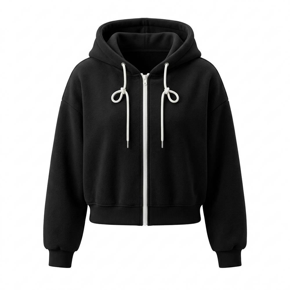 Lederjacken Outlet24 - Kidin | Reißverschluss Sweat Hoodie Damen