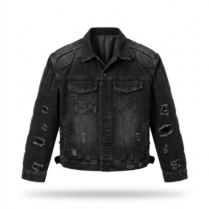 Lederjacken Outlet24 - Tosir | Used-Look Strukturierte Jacke Unisex