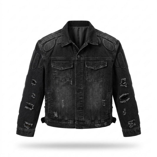 Lederjacken Outlet24 - Tosir | Used-Look Strukturierte Jacke Unisex