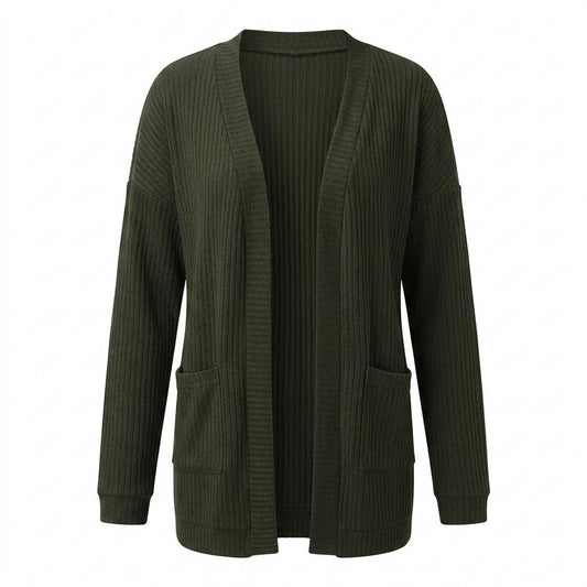 Lederjacken Outlet24 - Neduk | Gerippt Offen Cardigan Damen