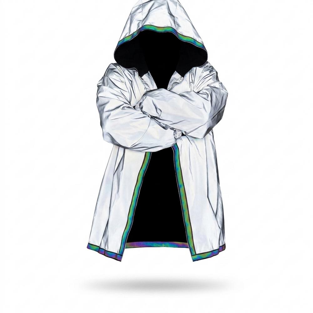 Lederjacken Outlet24 - Aawer | Reflektierend Irisierend Jacke Unisex