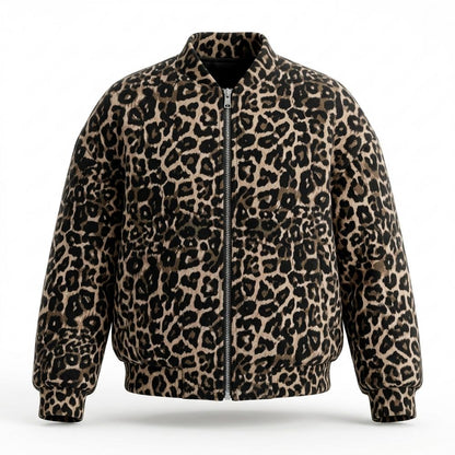 Lederjacken Outlet24 - Tihad | Gemustert Wattiert Jacke Damen