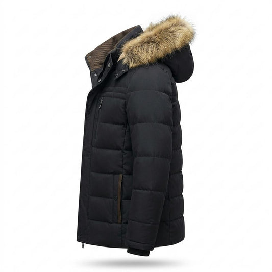 Lederjacken Outlet24 - Rakat | Gefüttert Wärmend Jacke Herren