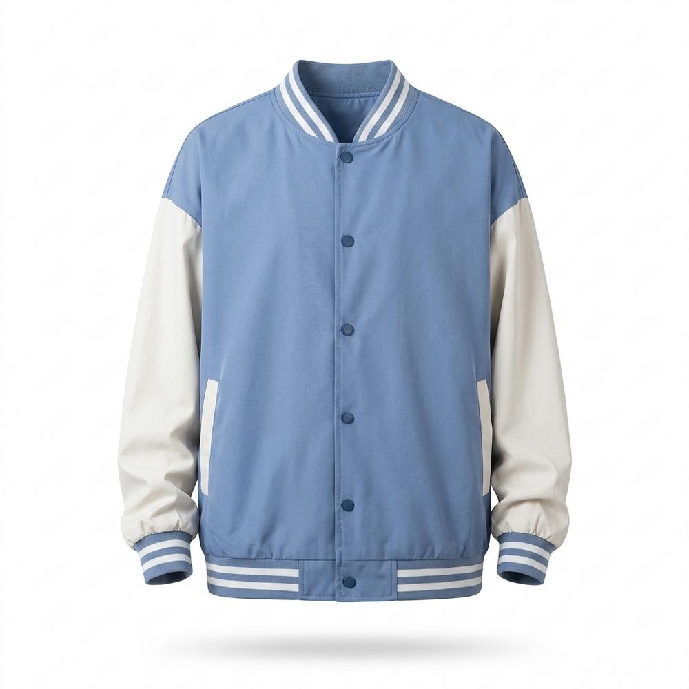 Lederjacken Outlet24 - Kavev | Zweifarbig Gestreift Jacke Unisex