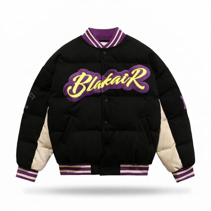 Lederjacken Outlet24 - Mehil | Wattiert Geknöpft Jacke Unisex