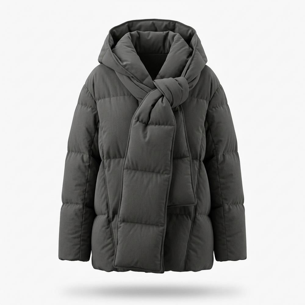 Lederjacken Outlet24 - Eabin | Wattiert Lang Mantel Damen