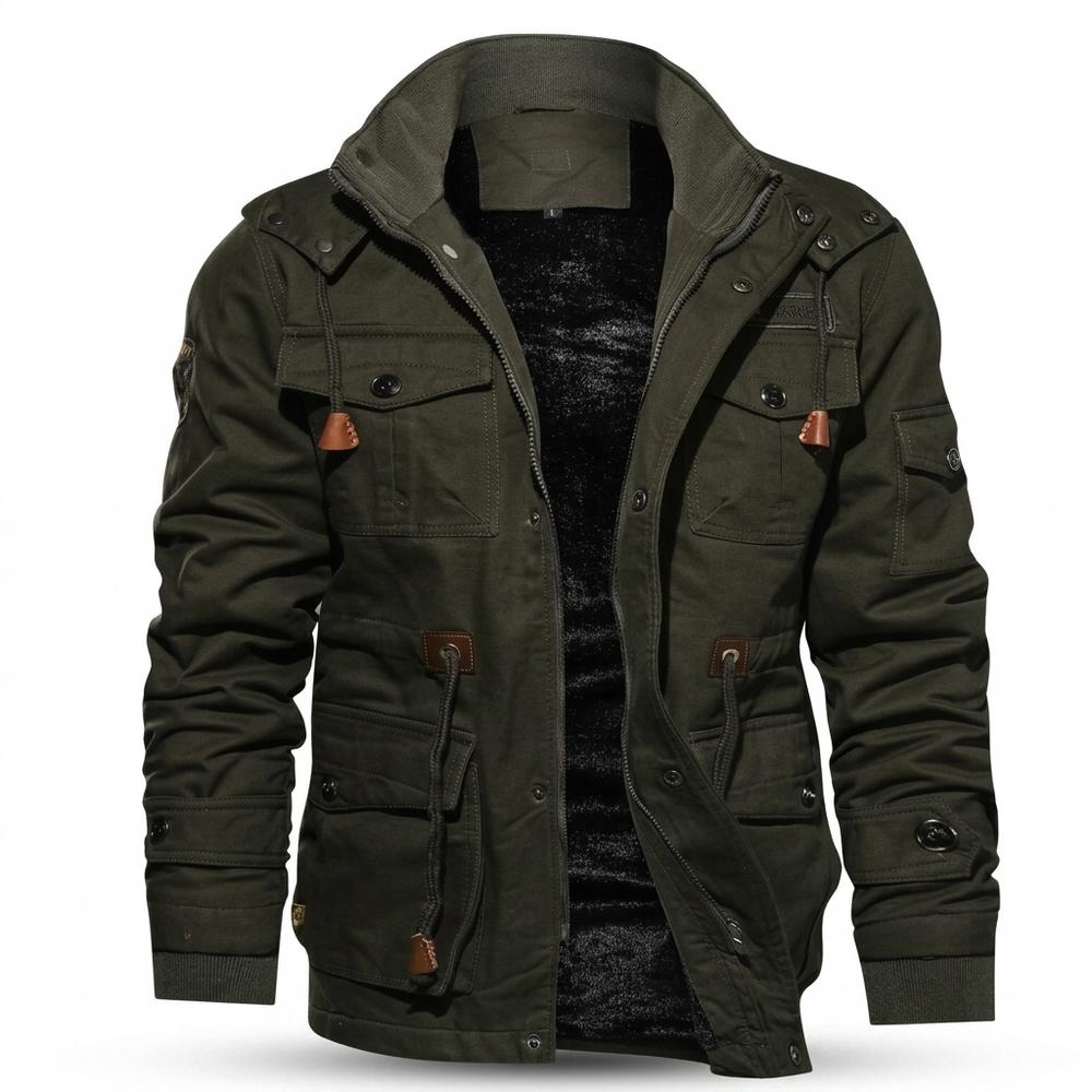 Lederjacken Outlet24 - Cuhav | Gefütterte Funktionale Jacke Herren