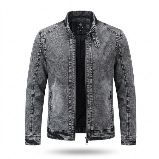 Lederjacken Outlet24 - Dosov | Gewaschen Tailliert Jacke Herren