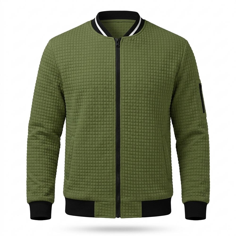 Lederjacken Outlet24 - Magas | Gesteppt Kurzgeschnitten Jacke Herren