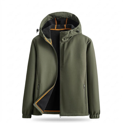 Lederjacken Outlet24 - Mutin | Gefüttert Windabweisend Jacke Herren