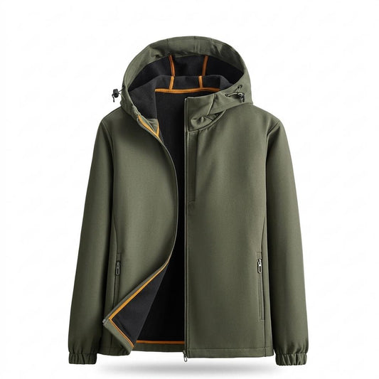 Lederjacken Outlet24 - Mutin | Gefüttert Windabweisend Jacke Herren