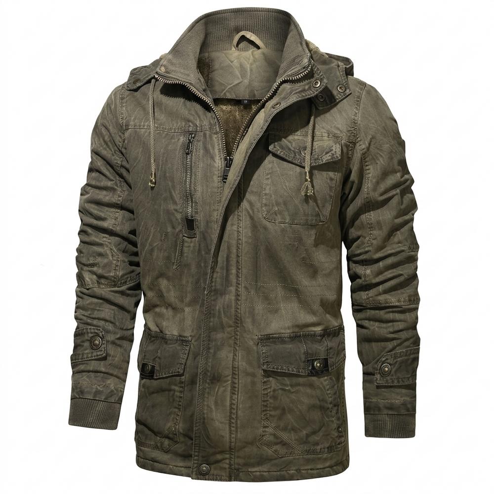 Lederjacken Outlet24 - Yehud | Gefüttert Gewaschen Jacke Herren