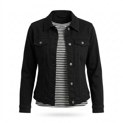 Lederjacken Outlet24 - Lunet | Geknöpft Tailliert Jacke Damen