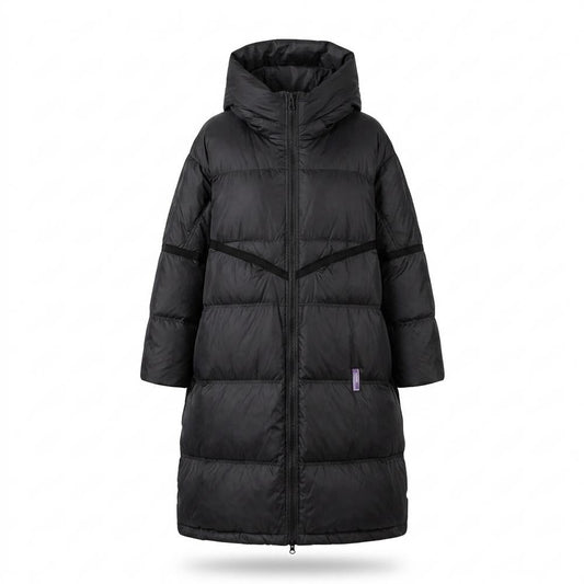Lederjacken Outlet24 - Eotos | Gefütterter Gesteppter Mantel Damen