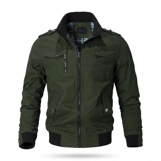 Lederjacken Outlet24 - Eofet | Gefüttert Hüftlang Jacke Herren