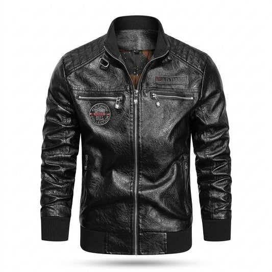 Lederjacken Outlet24 - Lymar | Gesteppt Gefüttert Lederjacke Herren