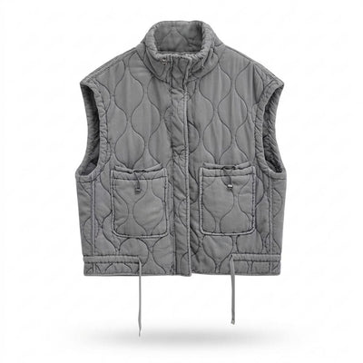 Lederjacken Outlet24 - Saron | Gesteppte Wattierte Weste Damen