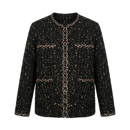 Lederjacken Outlet24 - Netes | Strukturiert Kragenlos Jacke Damen