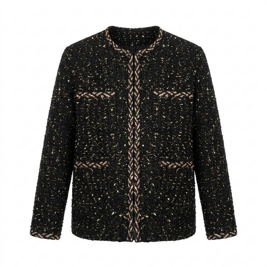 Lederjacken Outlet24 - Netes | Strukturiert Kragenlos Jacke Damen