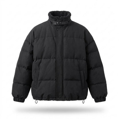 Lederjacken Outlet24 - Eekus | Gefütterte Stehkragen Jacke Unisex