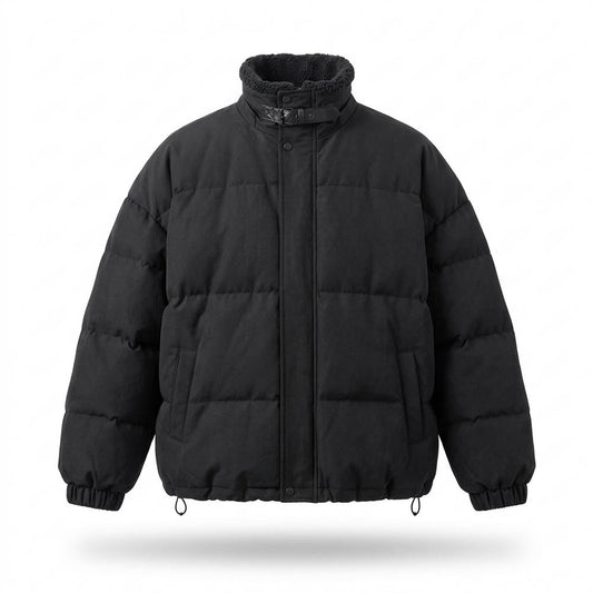 Lederjacken Outlet24 - Eekus | Gefütterte Stehkragen Jacke Unisex