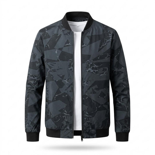 Lederjacken Outlet24 - Dohur | Leichte Gemusterte Jacke Herren