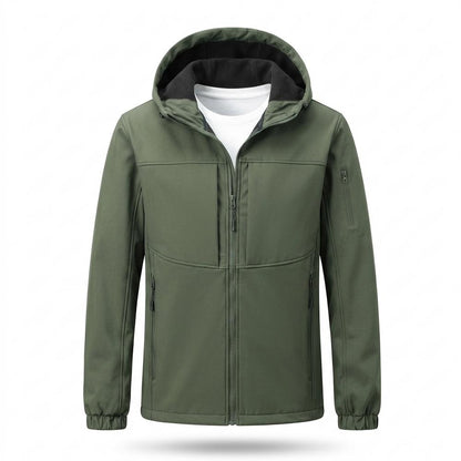 Lederjacken Outlet24 - Cawed | Reißverschluss Softshell Jacke Herren