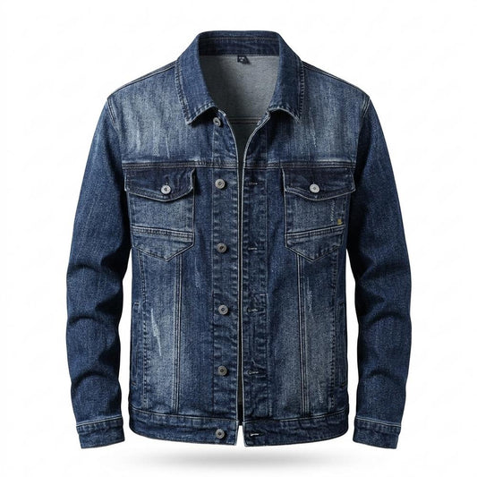 Lederjacken Outlet24 - Nolak | Geknöpft Gewaschen Jacke Herren