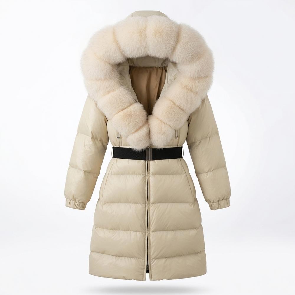 Lederjacken Outlet24 - Limon | Gesteppter Gefütterter Mantel Damen