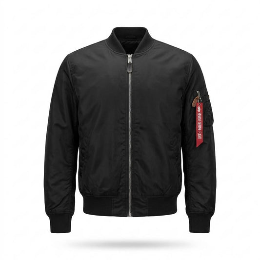 Lederjacken Outlet24 - Moher | Gefütterte Glänzende Jacke Herren