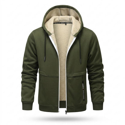 Lederjacken Outlet24 - Vidis | Gefütterter Warmer Hoodie Herren
