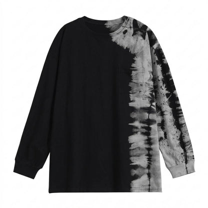 Lederjacken Outlet24 - Ritot | Langärmliges Gebatiktes Shirt Unisex