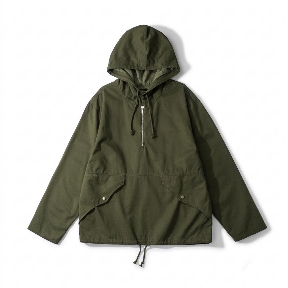 Lederjacken Outlet24 - Mukud | Kapuzen Baumwoll Jacke Unisex