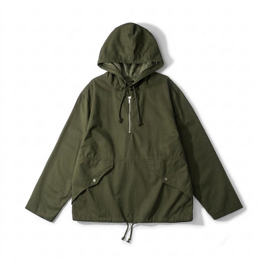 Lederjacken Outlet24 - Mukud | Kapuzen Baumwoll Jacke Unisex