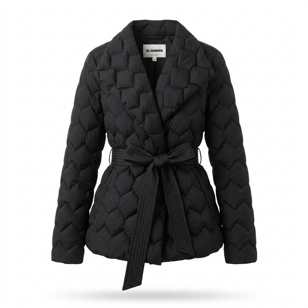 Lederjacken Outlet24 - Kolun | Gesteppt Tailliert Jacke Damen