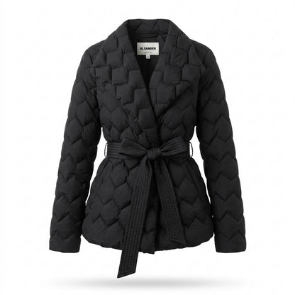Lederjacken Outlet24 - Kolun | Gesteppt Tailliert Jacke Damen